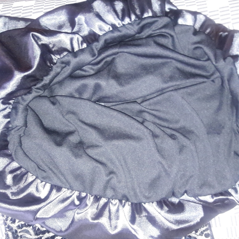 Trixxi Ruffled Strapless Metallic Mini - Picture 4 of 7